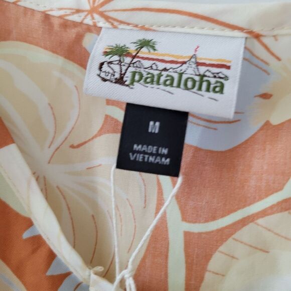 Patagonia Pataloha Tie Dress Medium Hawaiian NWT - Picture 5 of 11